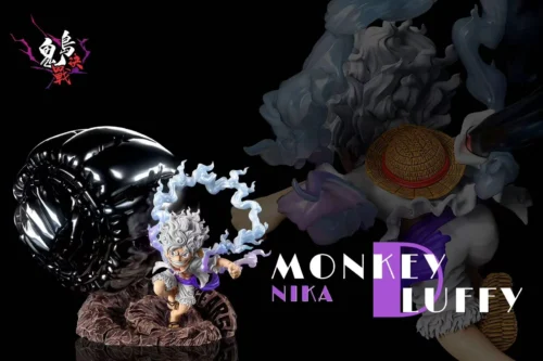 Rubber Rubber Monkey God Gun Nika Monkey D. Luffy - ONE PIECE Resin Statue - A Plus Studios - Image 1