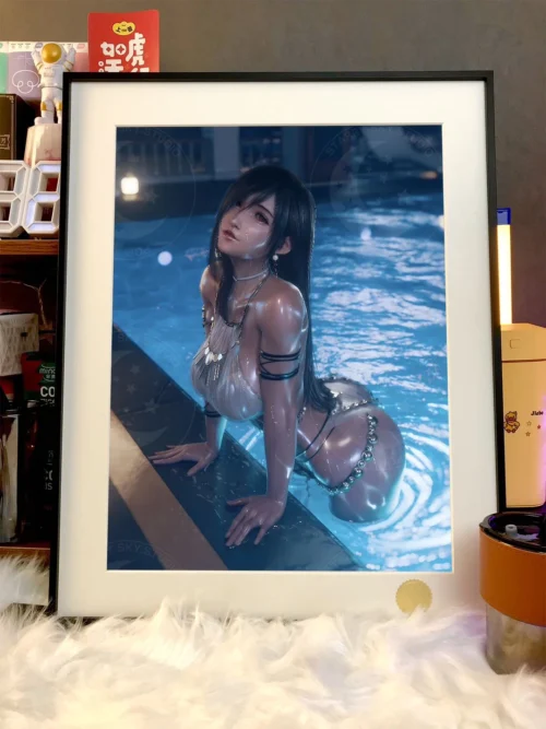 Swimming Pool Ver. Tifa Lockhart Decorative Painting - (FF7) Final Fantasy VII - Xingkong Studio - Image 2