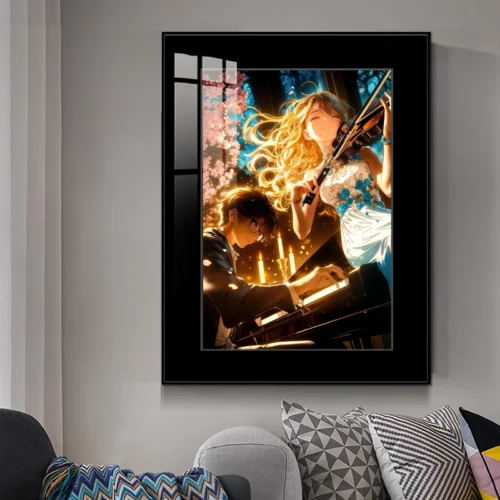 Perfect Match Decorative Painting - Your Lie in April Decorative Painting - JuZi Studio - Image 2