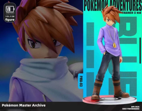 1/20 & 1/8 Scale World Zukan Blue Oak - Pokemon Statue - V3 FANARTS Studios - Image 1