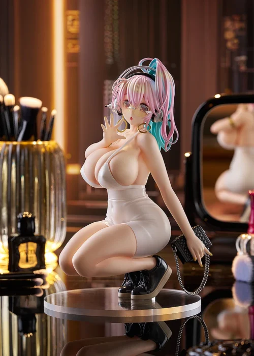 L Size POP UP PARADE Series 15th Mini Dress Ver. Super Sonico - Super Sonico Official Statue - Good Smile Company - Image 1