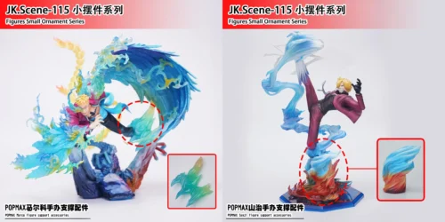 POP MAX Scale Marco & Sanji's Support Pcs ONLY - ONE PIECE Resin Statue - JacksDo Studios - Image 1