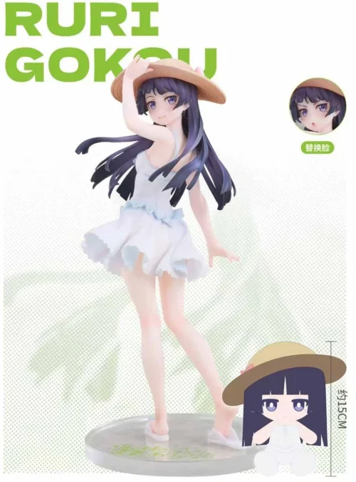 1/6 Scale White Cat Ver. Kuroneko Ruri Gokou - Ore no Imouto ga Konnani Kawaii Wake ga Nai Official Statue - Solarain Toys - Image 2