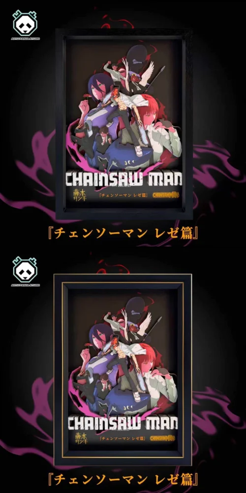 3D Decorative Paint of Bomb Girl Arc F Ver. - Chainsaw Man Decorative Painting - AoTu Panda Studio - Image 1