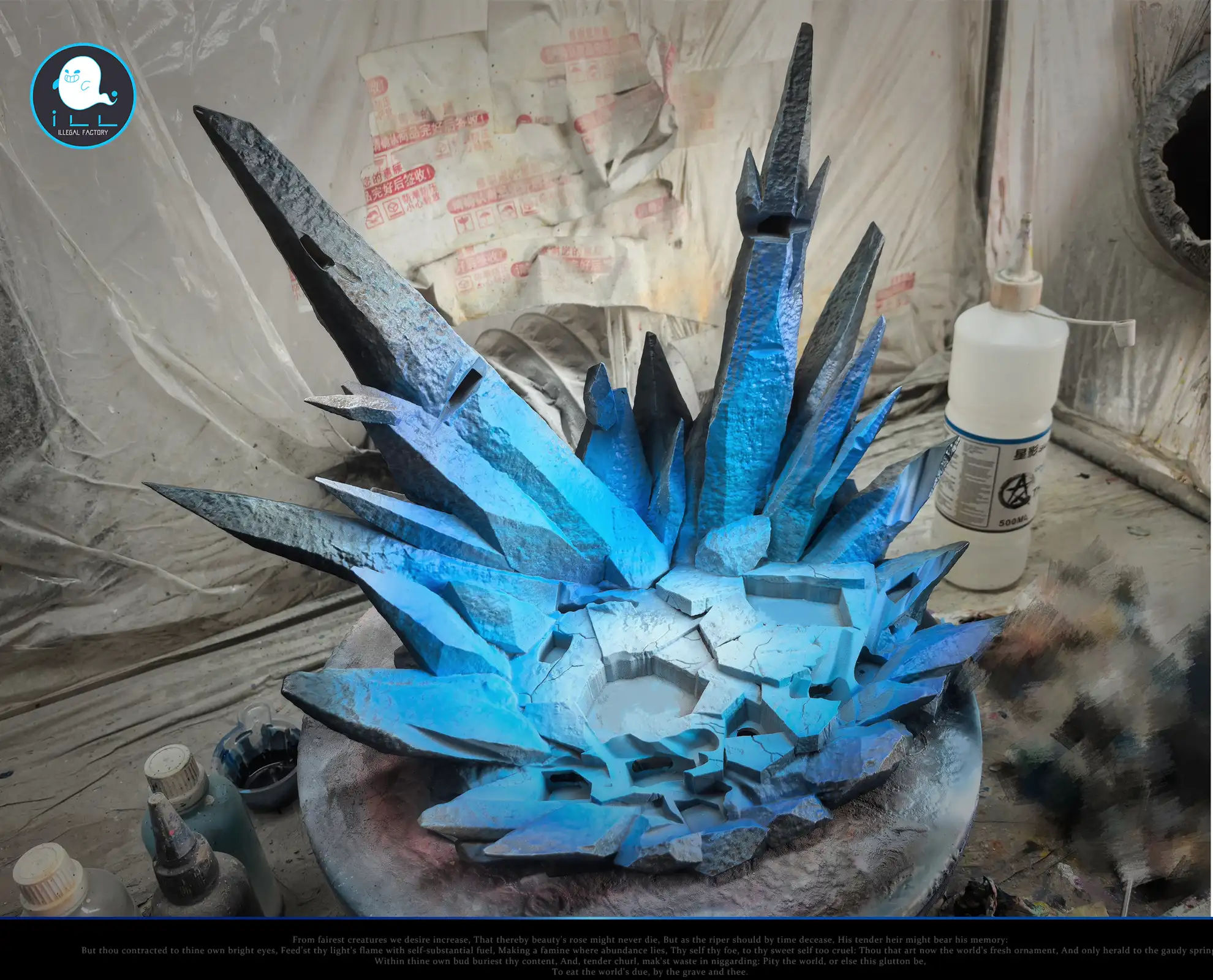 Takeshi Yamamoto 2.0 with LED - HITMAN REBORN! Resin Statue - ILL ILLEGAL FACTORY Studios - Image 9