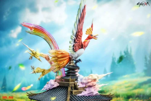 Ho-Oh with LED - Pokemon Resin Statue - Cybera-Studios - Image 2