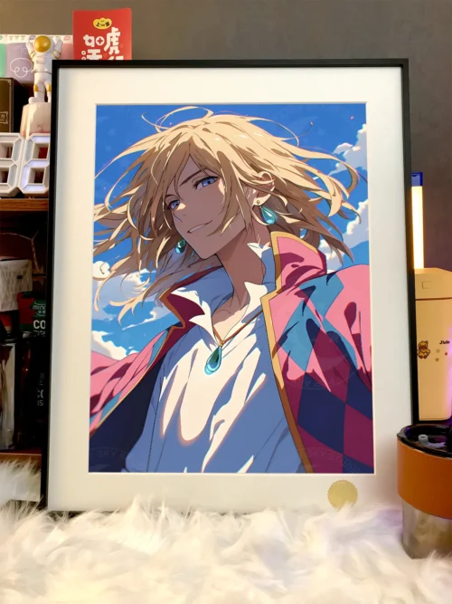 Clear Sky Howl Jenkins Pendragon Decorative Painting - Howl's Moving Castle - Xingkong Studio - Image 2