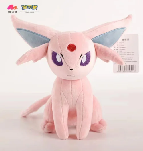 Licensed Espeon Super Soft Short Plush Doll - Free Shipping - Pokemon