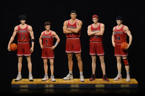 1/6 Scale Standing Ver. Five Tigers - SLAM DUNK Resin Statue - Dream Studios - Image 2