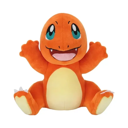 Licensed Laughing Charmander Super Soft Short Plush Doll - Free Shipping - Pokemon
