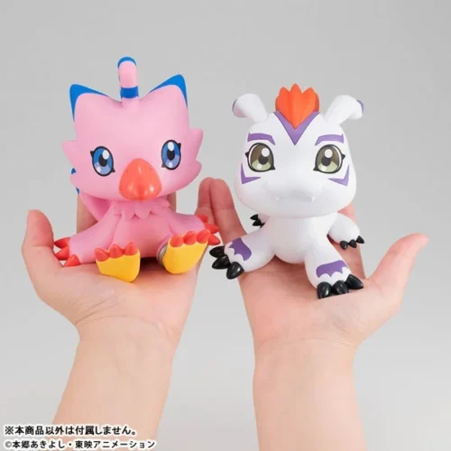 Look Up Series Biyomon & Gomamon - Digimon Official Statue - MegaHouse