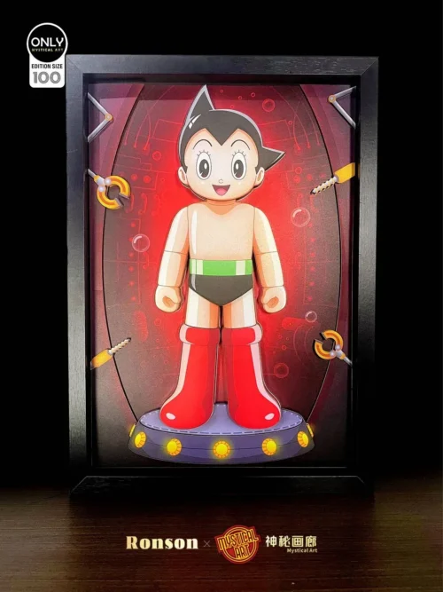 Mechanical Detachable 3D Decorative Paint of Atom - Astro Boy Decorative Painting - Mystical Art Studios