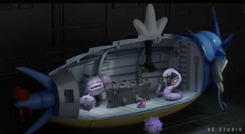 1/20 & 1/40 Scale World Zukan Team Rocket Series 001 - Pokemon Resin Statue - VS Studio