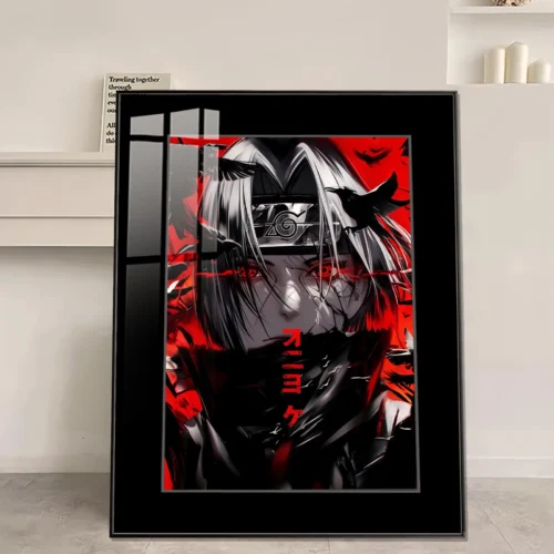 Itachi Uchiha Half-Length Decorative Painting - Naruto Decorative Painting - JuZi Studio