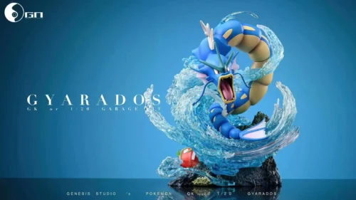 Pokémon Brilliant Diamond Series 005 Gyarados - Pokemon Resin Statue - Gene Studios [Pre-Order] - Pokemon