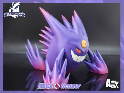 1/20 Scale World Zukan Mega Gengar - Pokemon Resin Statue - Tujian MOMENT Studios - Image 2