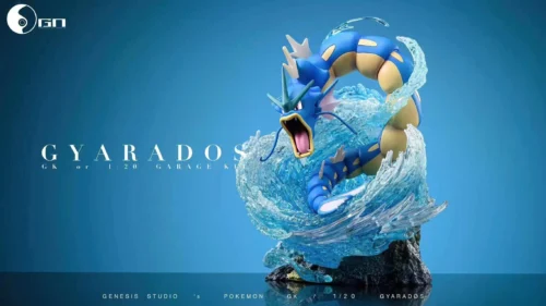 Pokémon Brilliant Diamond Series 005 Gyarados - Pokemon Resin Statue - Gene Studios [Pre-Order] - Pokemon