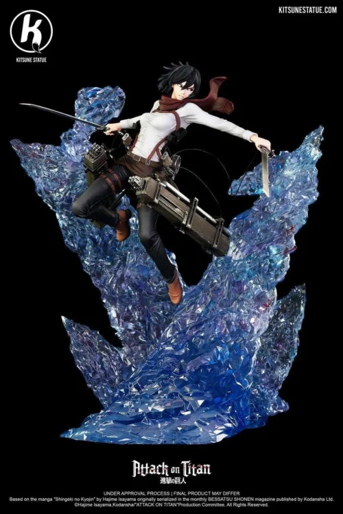 1/6 Scale Licensed Mikasa Ackerman - Attack On Titan Resin Statue - Kitsune Statue [Pre-Order] - Attack on Titan