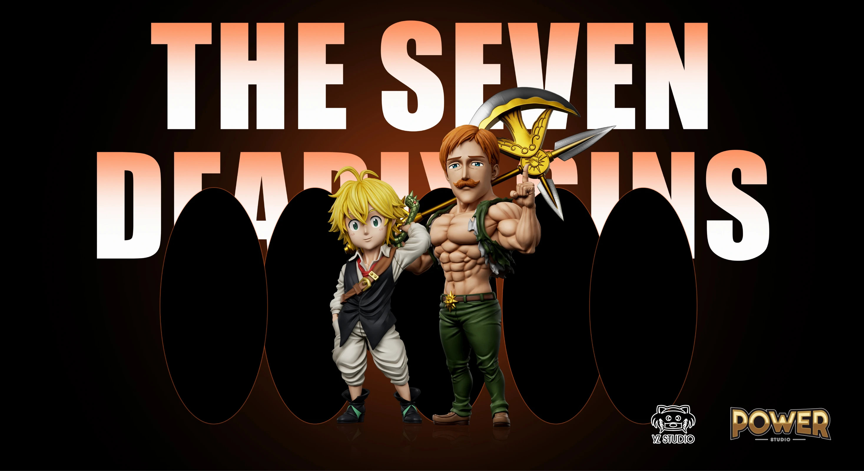 All-Star Series 011 Escanor - Seven Deadly Sins Statue - YZ Studios - Image 3