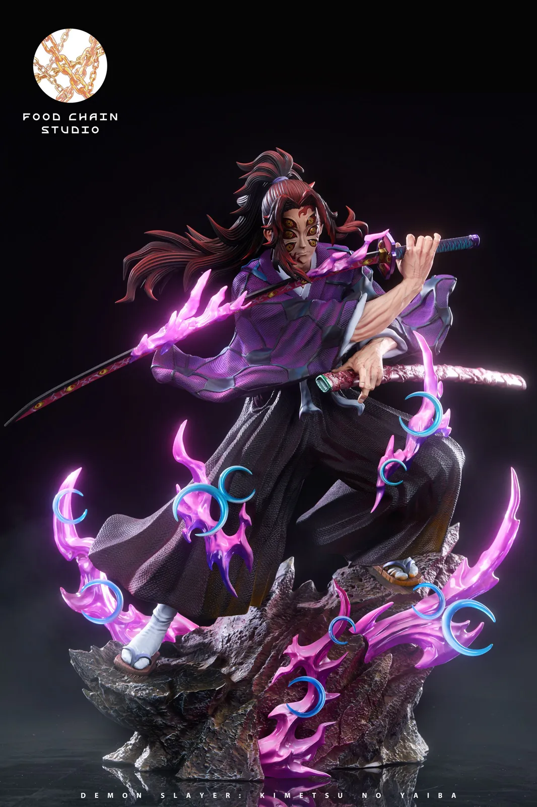 1/6 Scale Upper Ranks Muster - Demon Slayer: Kimetsu No Yaiba Resin Statue - Food Chain Studio - Image 2