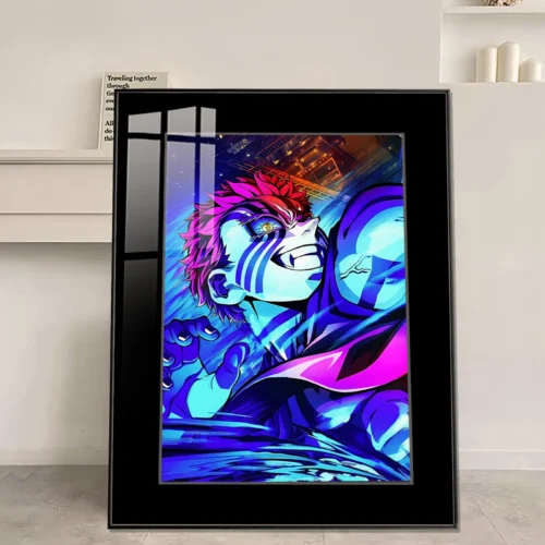 Akaza Half-Length Decorative Painting - Demon Slayer: Kimetsu No Yaiba Decorative Painting - JuZi Studio - Image 1