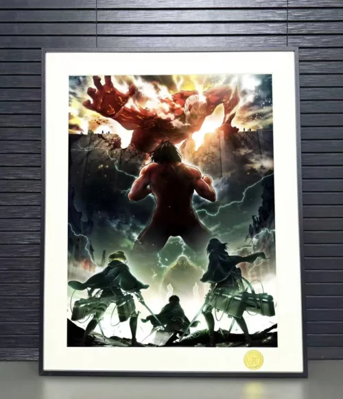 Protagonist Decorative Painting - Attack On Titan - H-TWO Studio - Image 2
