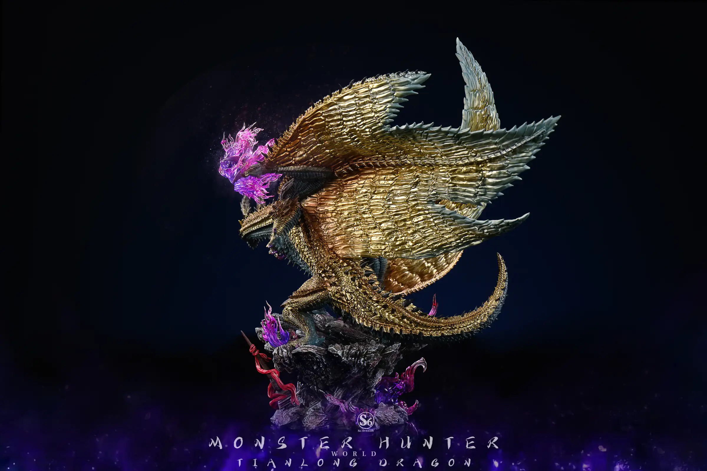 Shagaru Magala - MONSTER HUNTER WORLD Resin Statue - S6 Studio - Image 4