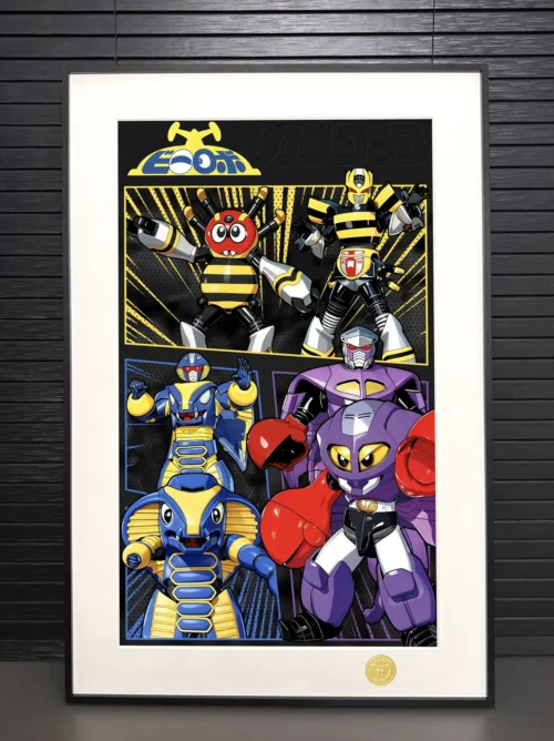 Evil Beetle Robots Decorative Painting - B-Robo Kabutack - H-TWO Studio - Image 2