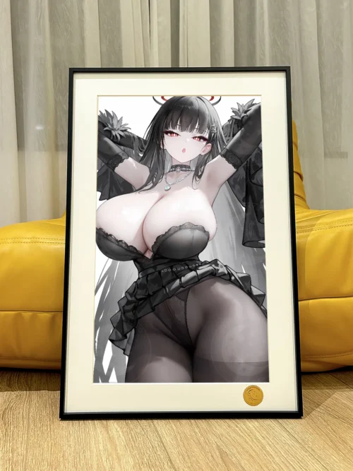 Black Wedding Dress Ver. Tsukatsuki Rio Decorative Painting - Blue Archive - Xingkong Studio - Image 1