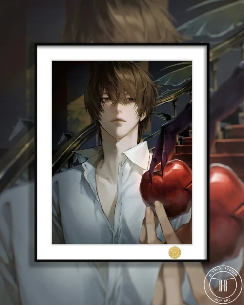 Light Yagami Decorative Painting - Death Note - H-TWO Studio - Image 1