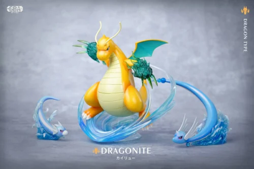 Evolution of Dragonite Set - Pokemon Resin Statue - GBA Studio [Pre-Order] - Image 1