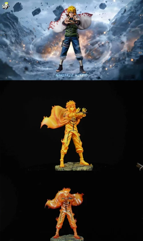 1/6 Scale Standing Ver. Fourth Hokage Minato Namikaze - Naruto Resin Statue - Sign_Studio