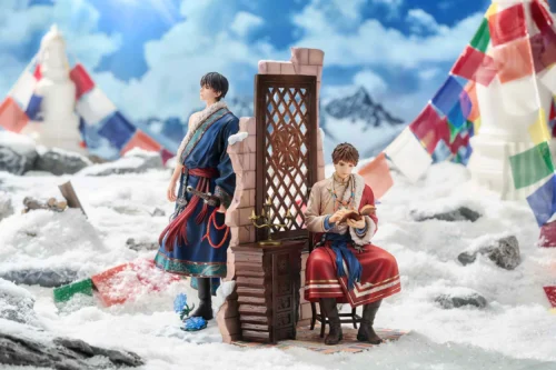 New Snow & Old Dream Ver. Wu Xie & Kylin Zhang - Daomu Biji Official Statue - Good Smile Company - Image 1