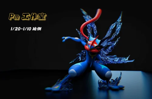 1/20 & 1/10 Scale World Zukan Greninja - Pokemon Statue - PM-Studios [Pre-Order] - Image 2