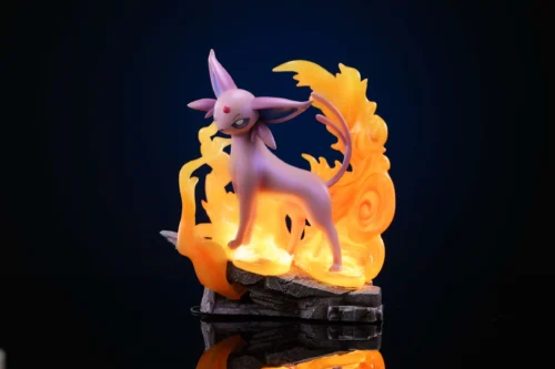 Eevee Family Series 007 Espeon with LED - Pokemon Resin Statue - Digital Monster Studio - Image 2