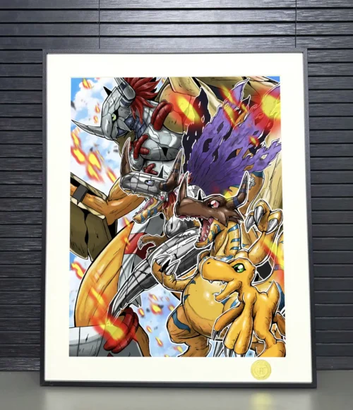 All Level Agumon Decorative Painting - Digimon - H-TWO Studio - Image 2