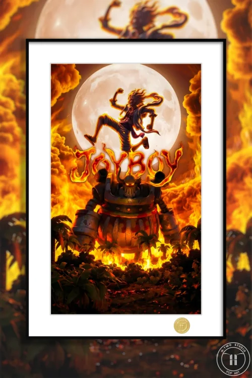 Nika Form Joy Boy Monkey D. Luffy Decorative Painting - ONE PIECE - H-TWO Studio - Image 1