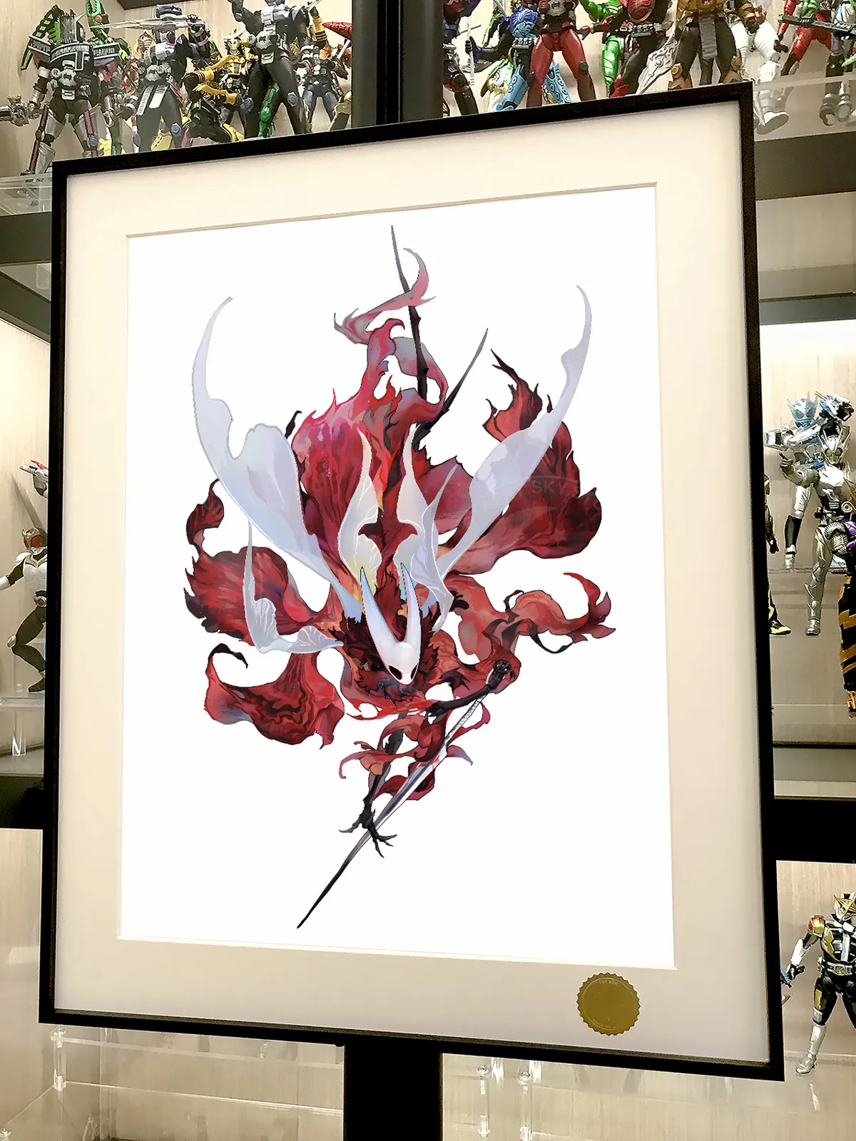 Silksong Ver. Hornet Decorative Painting - Hollow Knight - Xingkong Studio - Image 3