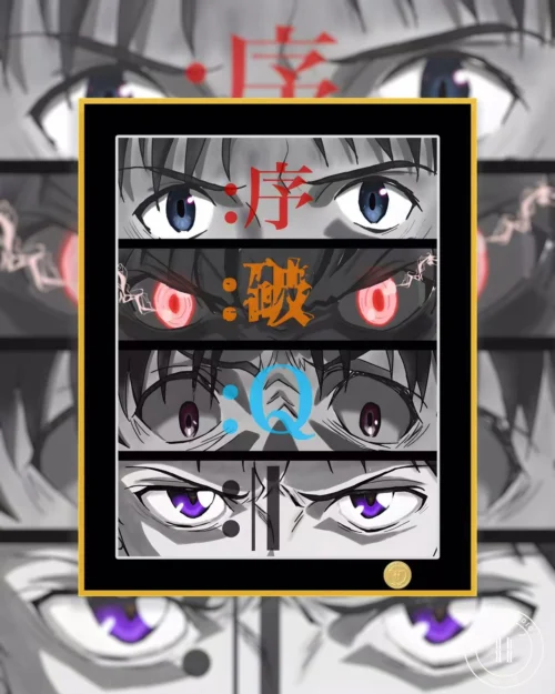 Capture Gaze Decorative Painting - (EVA) Neon Genesis EVAngelion - H-TWO Studio - Image 1