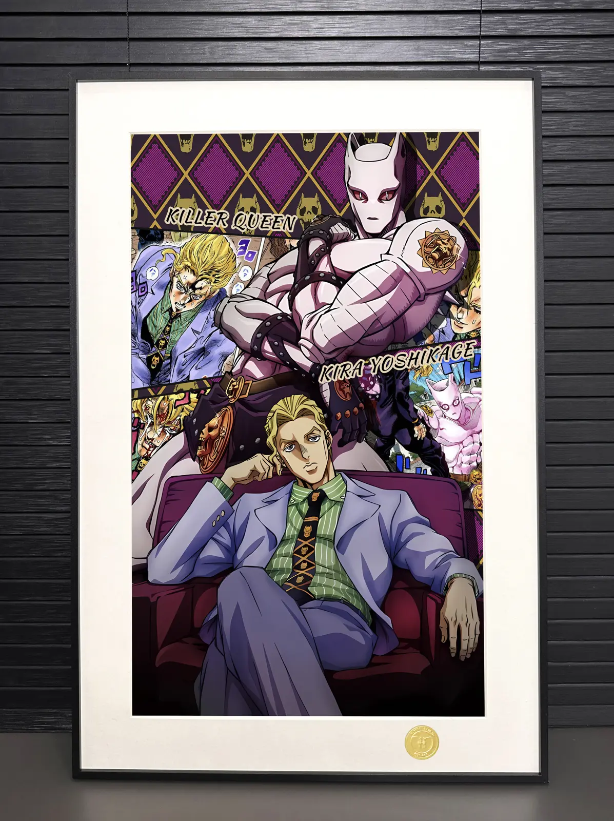 Yoshikage Kira Decorative Painting - JoJo's Bizarre Adventure - H-TWO Studio - Image 2