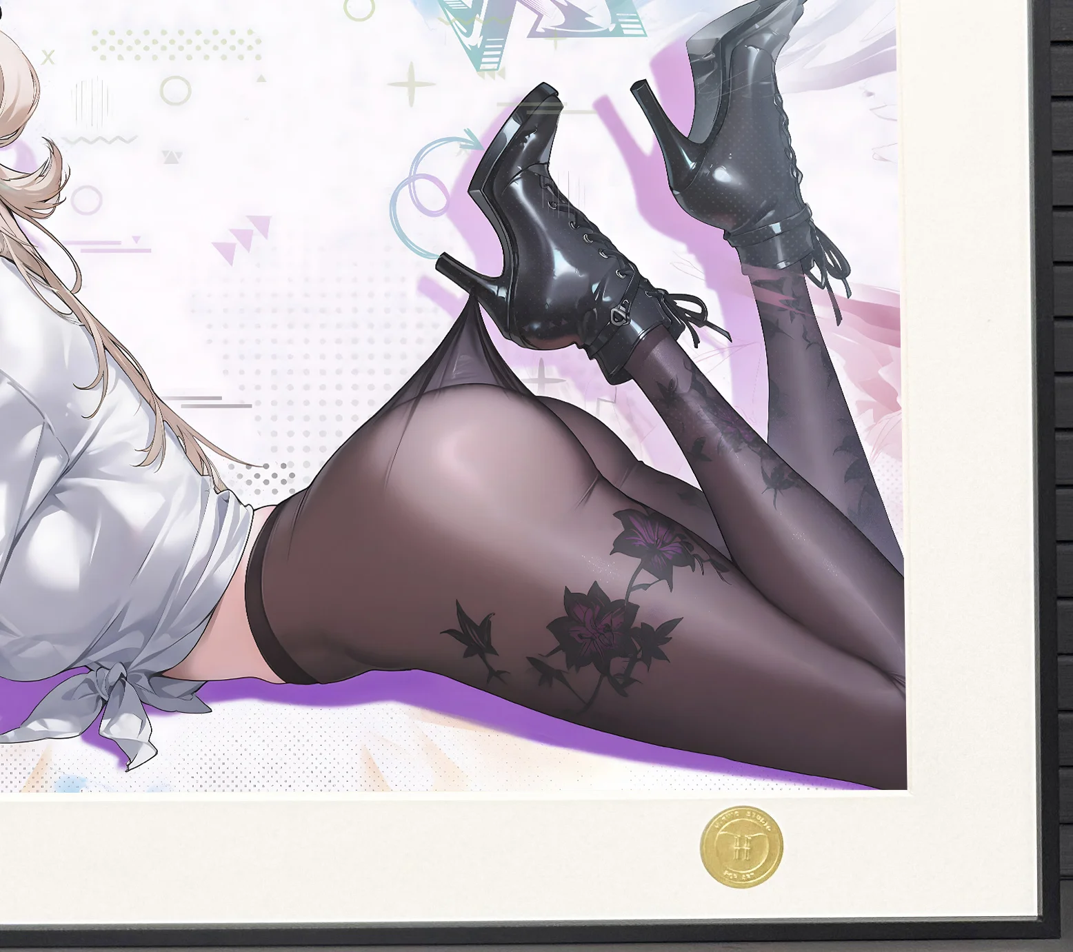 Black Stocking Ver. Lynae Decorative Painting - Wuthering Waves - H-TWO Studio - Image 4