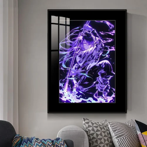 Afterglow Muichiro Tokito Decorative Painting - Demon Slayer: Kimetsu No Yaiba Decorative Painting - JuZi Studio - Image 2