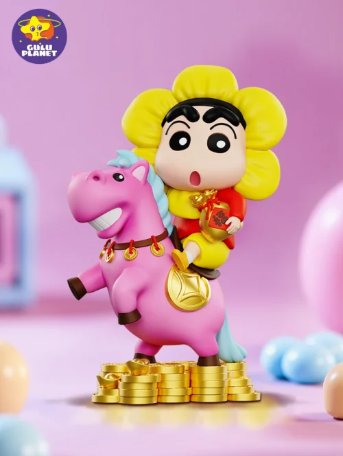 Have Money Right Away Shin-chan - Crayon Shin-chan Resin Statue - GULU PLANET Studio - Image 1