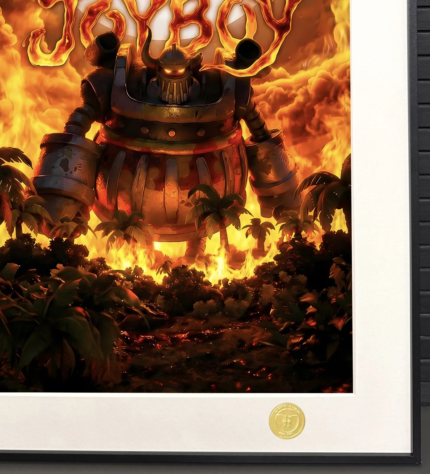 Nika Form Joy Boy Monkey D. Luffy Decorative Painting - ONE PIECE - H-TWO Studio - Image 4