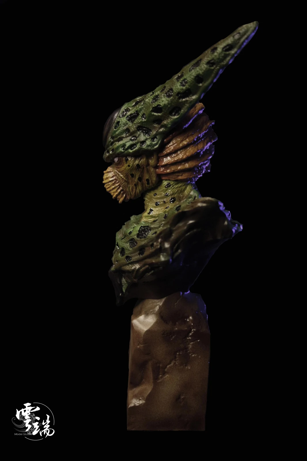 Cell Bust Statue - Dragon Ball Resin Statue - Model Studio - Image 3
