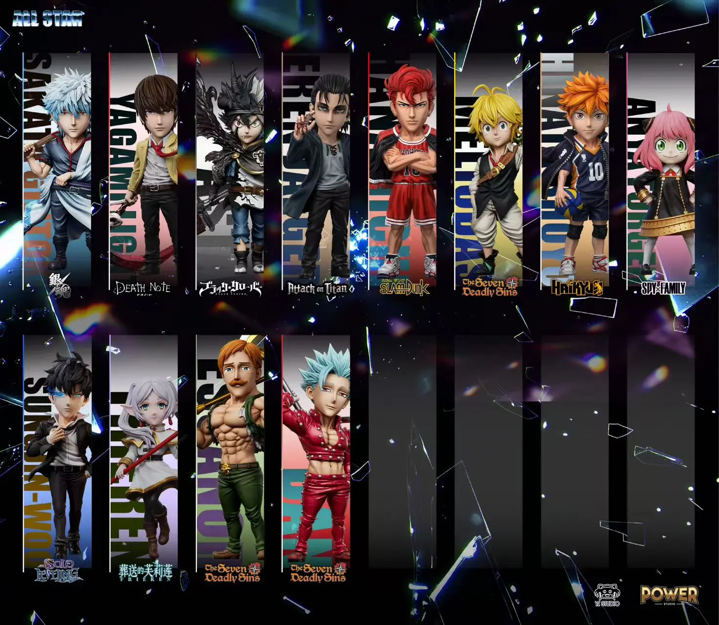 All-Star Series 012 Ban - Seven Deadly Sins Statue - YZ Studios - Image 4