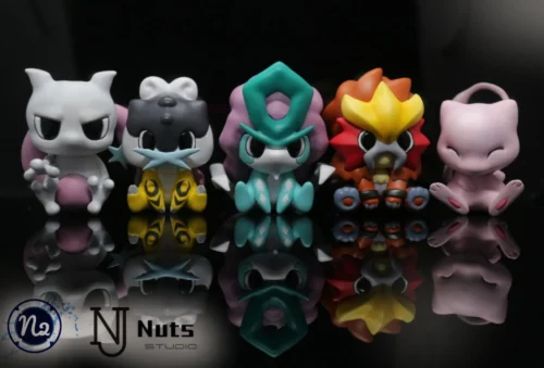 Sitting In A Row Set 2 - Pokemon Resin Statue - N2 Studios [Pre-Order] - FavorGK