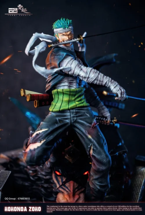 Practice Roronoa Zoro with LED - ONE PIECE Resin Statue - YUNQI Studios [Pre-Order] - ONE PIECE