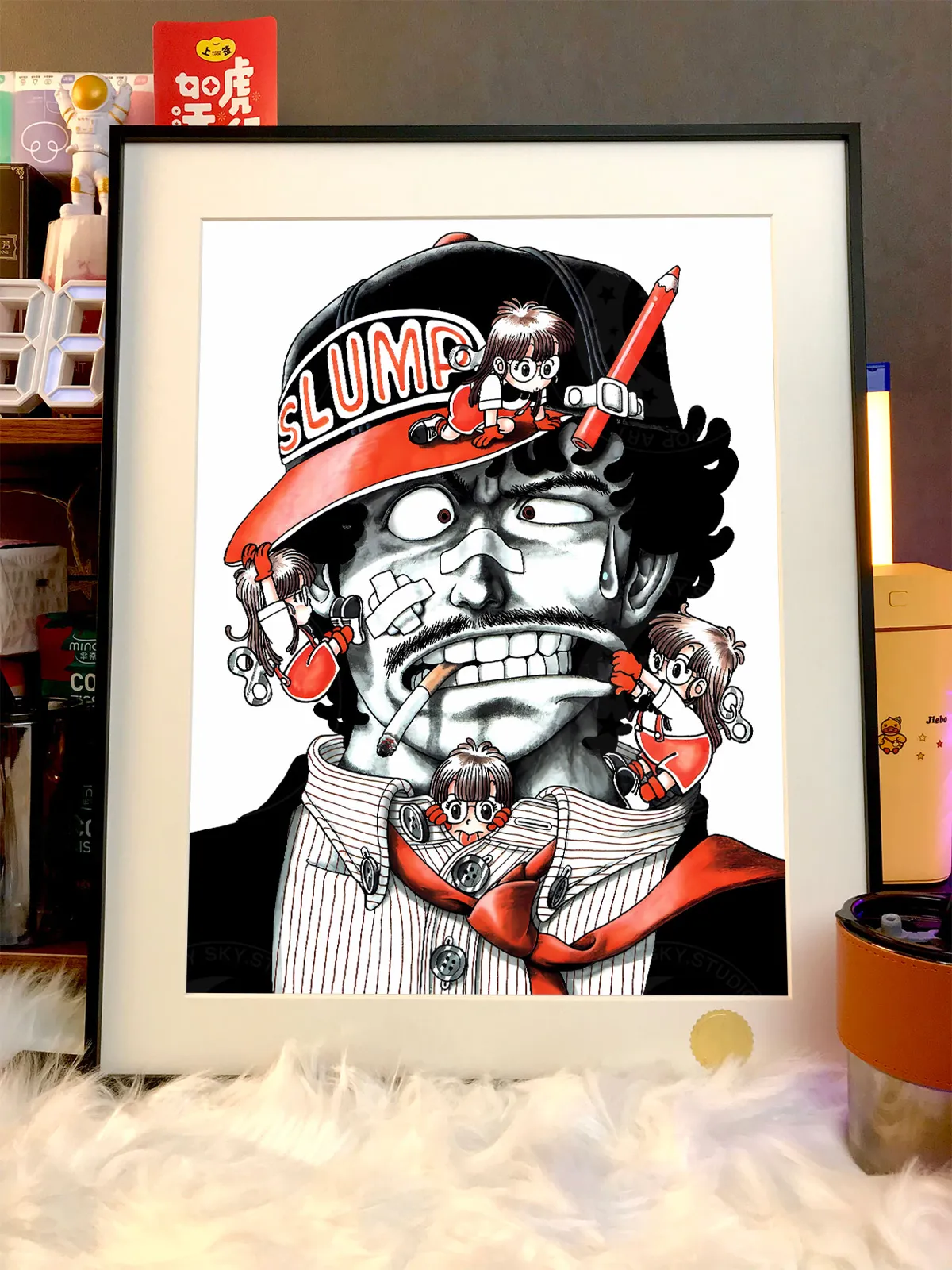 Senbei Norimaki Decorative Painting - Dr. Slump - Xingkong Studio - Image 2