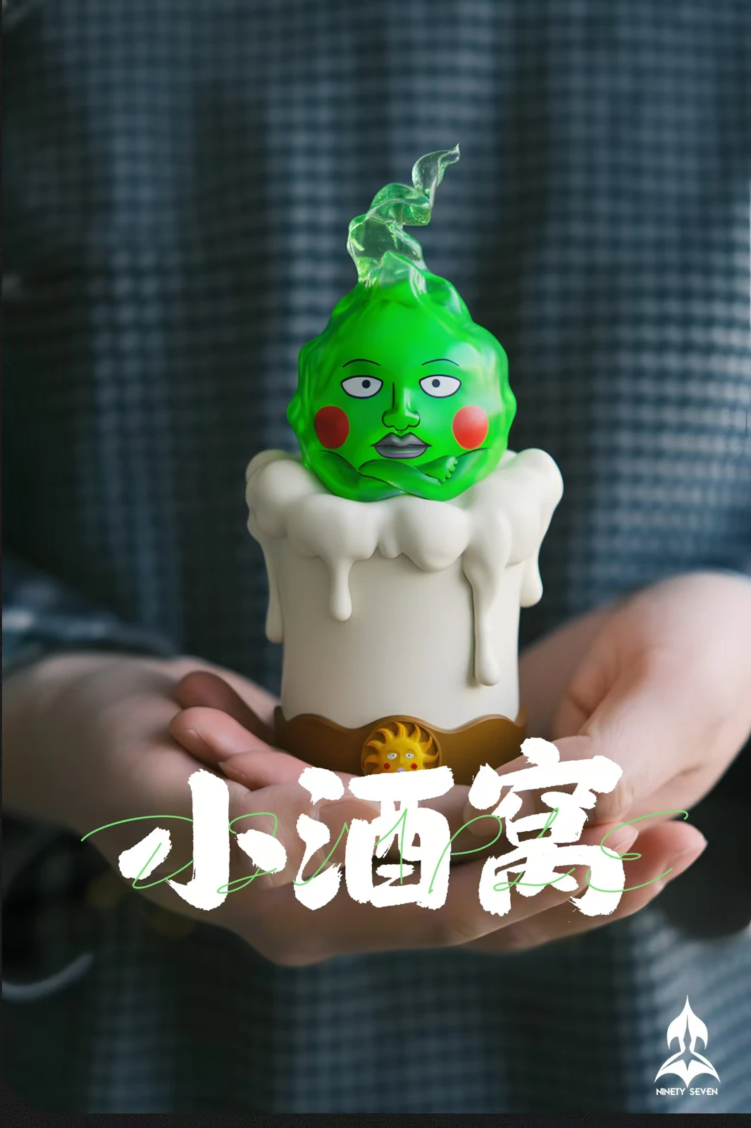 Dimple with LED - Mob Psycho 100 Resin Statue - NINETY SEVEN Studio - Image 1